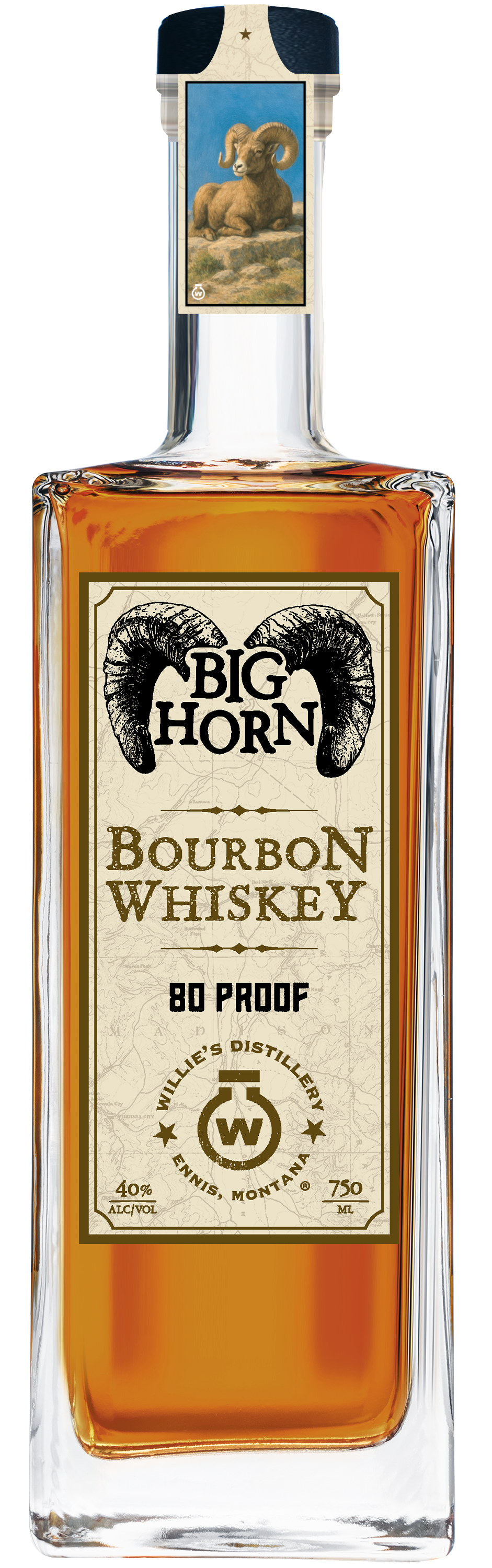Willie's Bighorn Bourbon