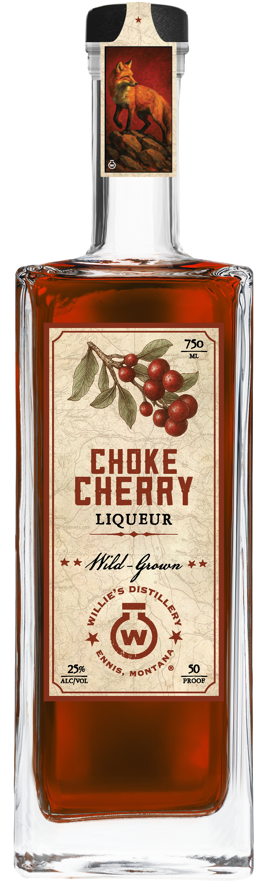 Willie's Choke Cherry Liqueur