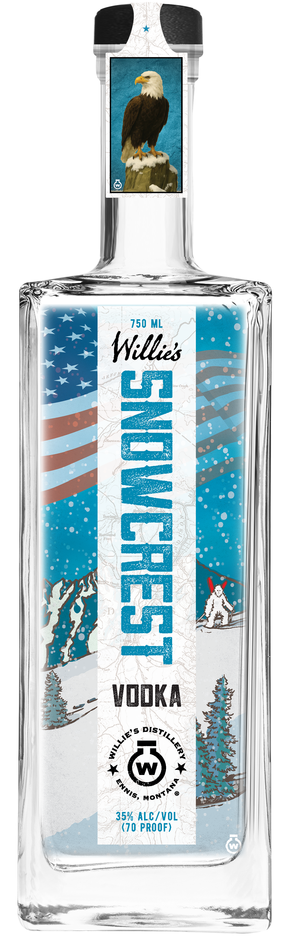 Willie's Snowcrest Vodka