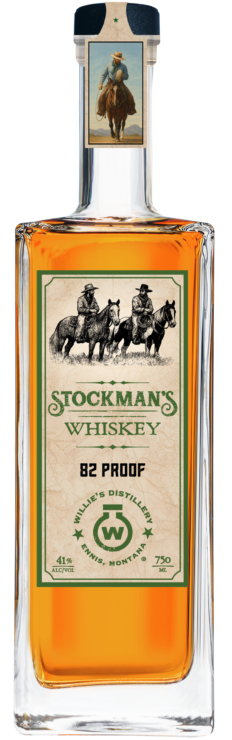 Willie's Stockman's Rye Whiskey