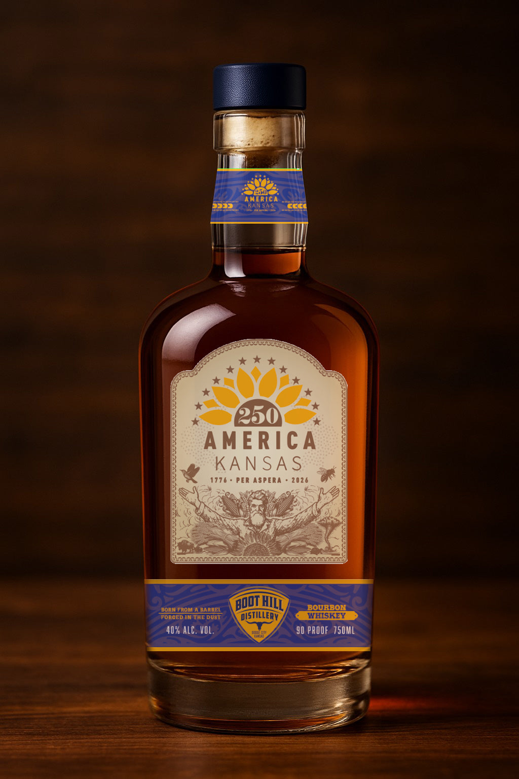 America 250 Bourbon Whiskey