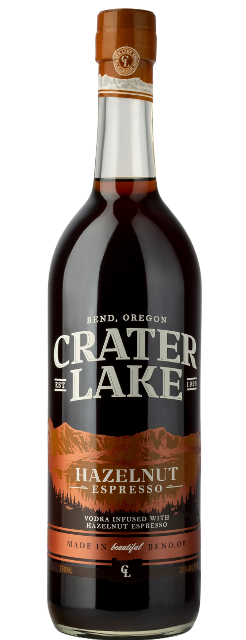 Crater Lake Hazelnut Espresso Vodka