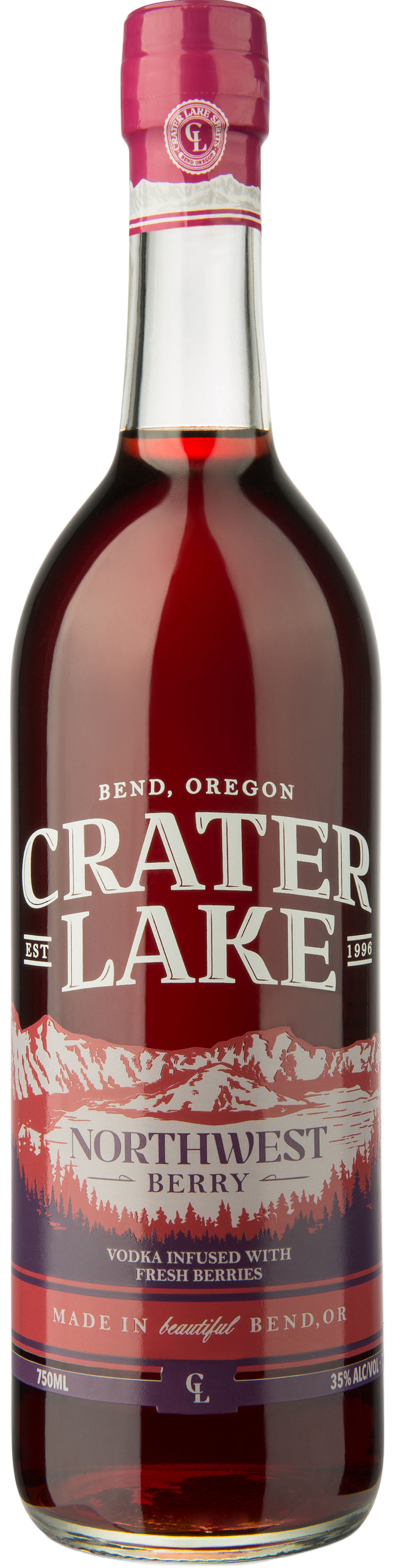 Crater Lake Northwest Berry Vodka