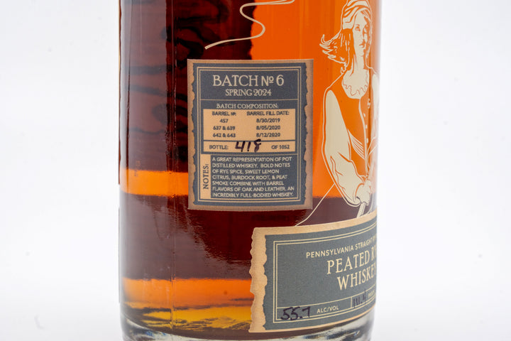 Straight Peated Rye Whiskey - Barrel Proof Batch #7