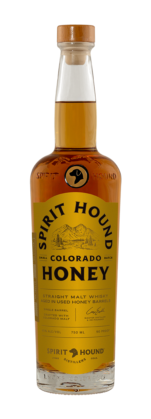 Spirit Hound Honey Aged American Single Malt Whisky