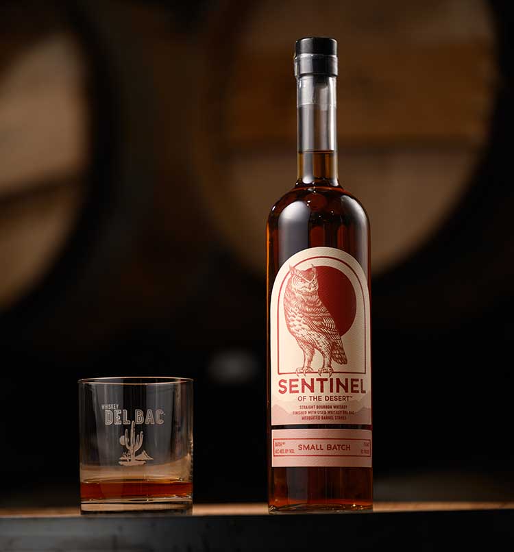 Whiskey Del Bac Sentinel of the Desert Bourbon Whiskey
