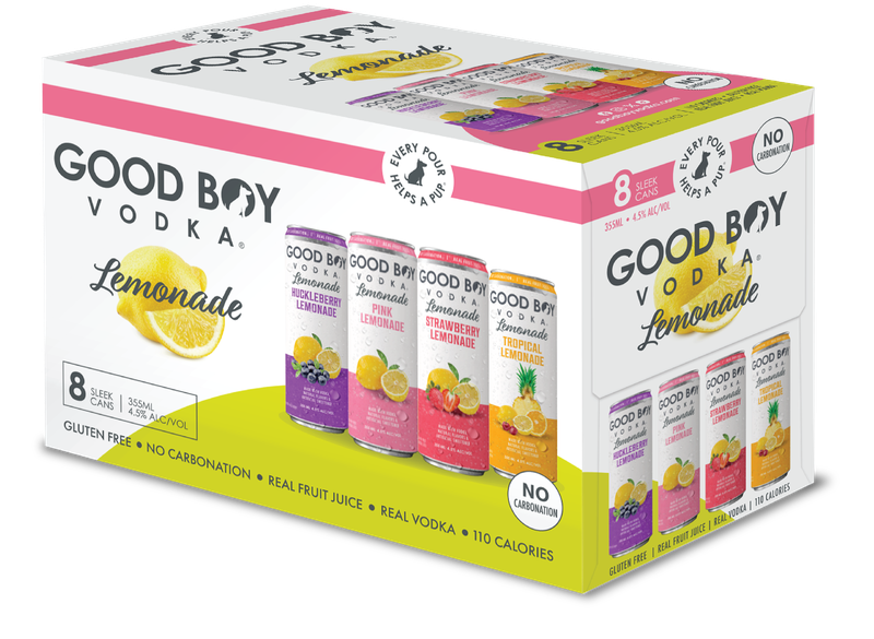 Good Boy Vodka Lemonade 8pk